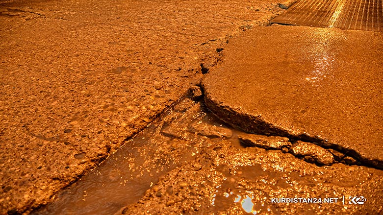 به‌ وێنه‌.. ڕۆژ دوای ڕۆژ تونێلی ده‌ربه‌ندیخان مه‌ترسیدارتر ده‌بێت